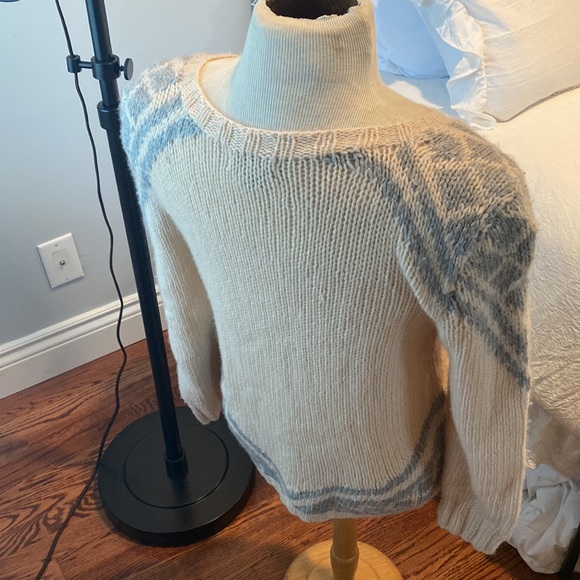 J. Crew Tile Cashmere Sweater - Picture 3 of 5